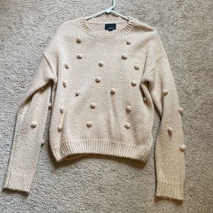 Large tan sweater